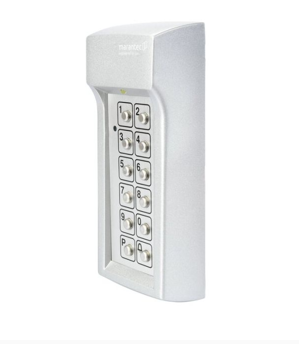 Command 222, 433,92MHz – (kódová kláv., 3 kódované kanály; 1 nekódovaný kanál, IP 65, antivandal)