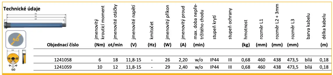 Oximo 40 WireFree io - solární sada